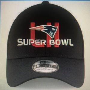 🎄🎁NWT RARE Super Bowl 52 Branded Patriots Hat